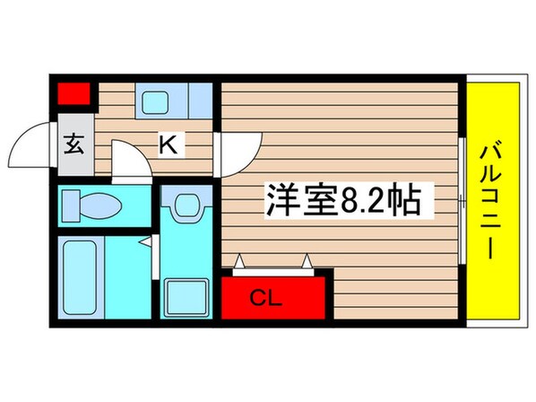 リブレア豊Ⅱの物件間取画像